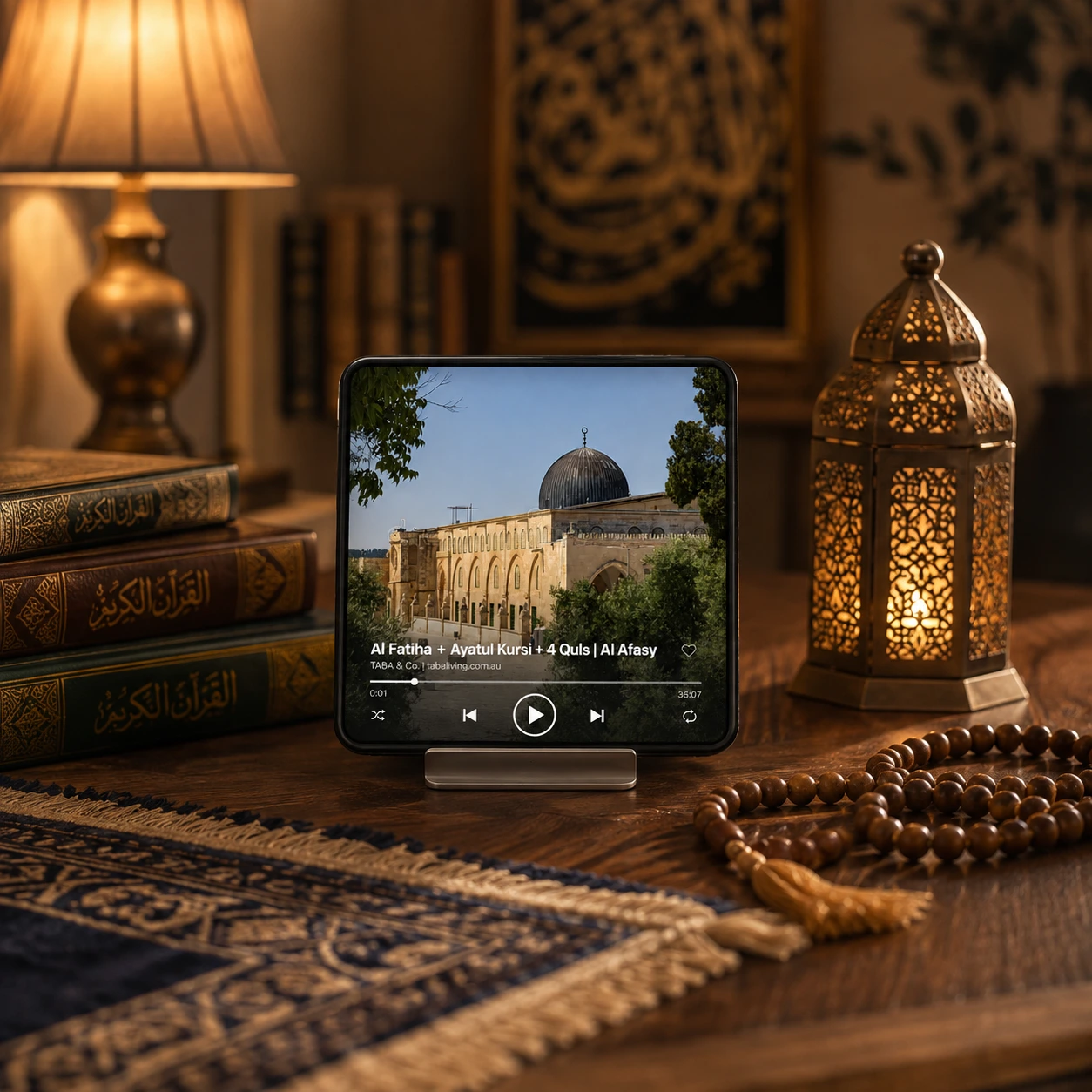 Al Fatiha + Ayatul Kursi + 4 Quls Audio Quran Magnet - Image 2
